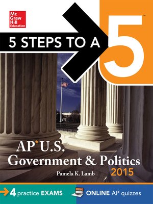 cover image of 5 Steps to a 5 AP US Government and Politics, 2015 Edition